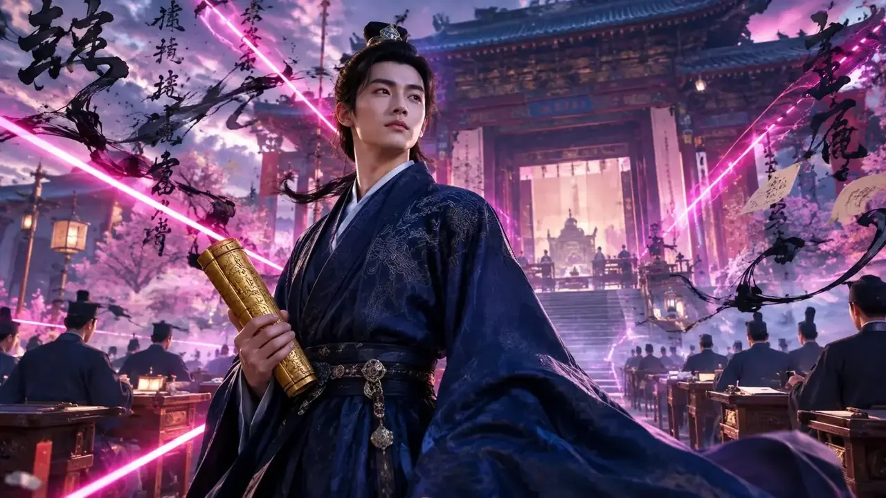 《新科状元是赘婿》短剧横版剧照，逆袭题材热播推荐
